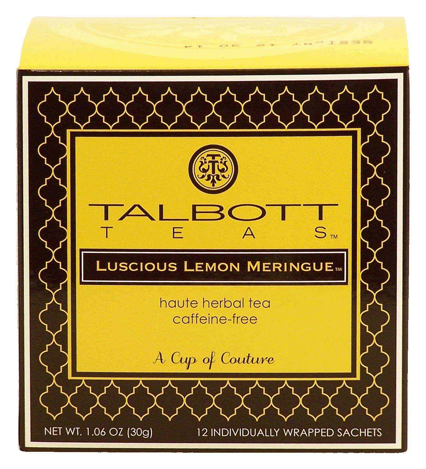 Talbott Teas  luscious lemon meringue herbal tea, caffeine-free Full-Size Picture